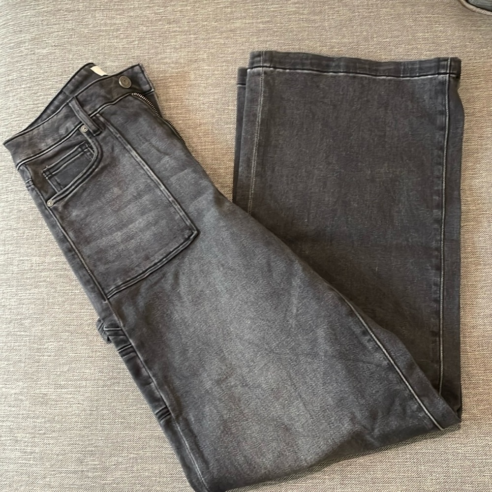 Hidden Grey Cargo Jean